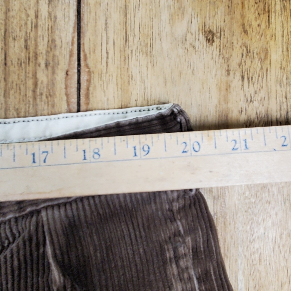 VTG Polo Ralph Lauren Andrew Pant Corduroy Pants Mens 40x32 Pleated Baggy Y2K - Picture 6 of 10